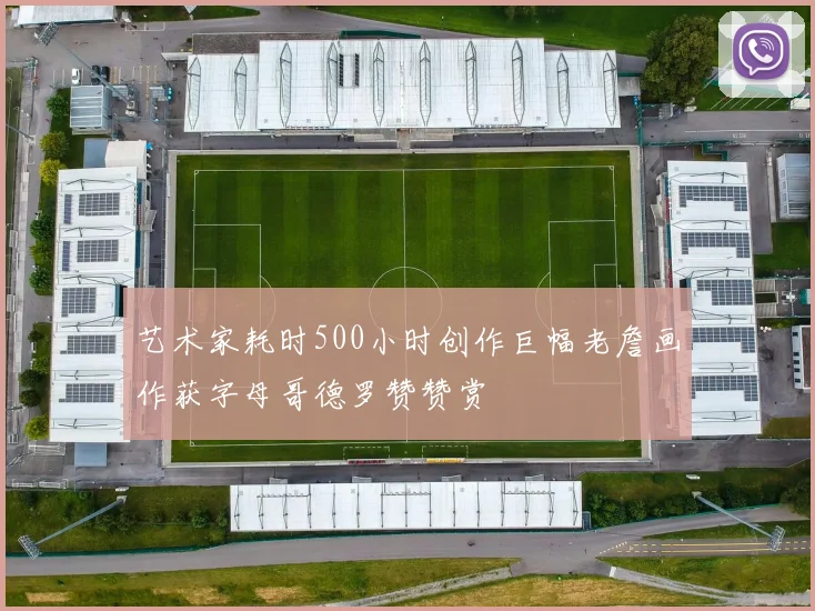 艺术家耗时500小时创作巨幅老詹画作获字母哥德罗赞赞赏